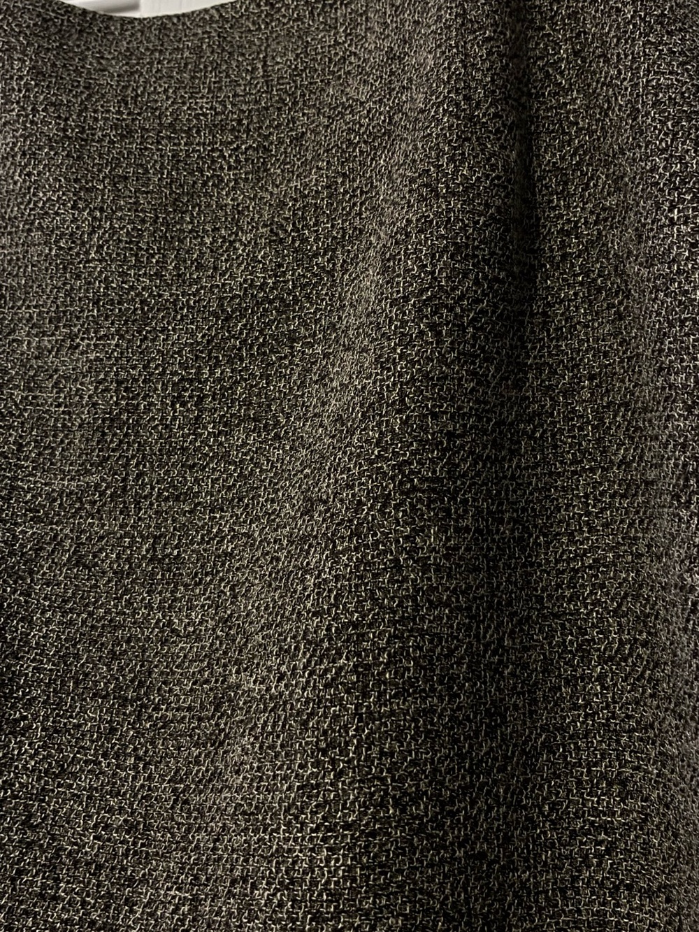 Amanda Smith Black and Gray Tweed Suit Skirt